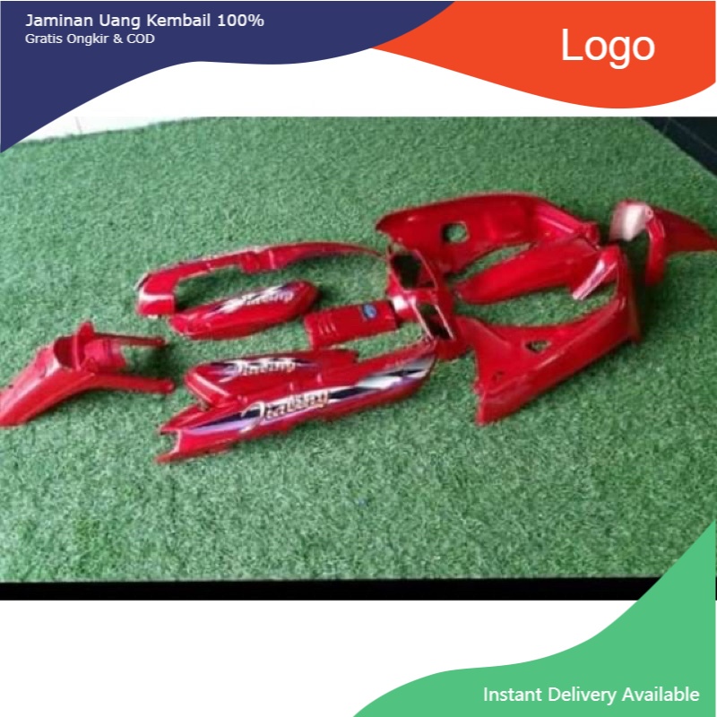 TERLARIS Cover body alus astrea grand bulus merah