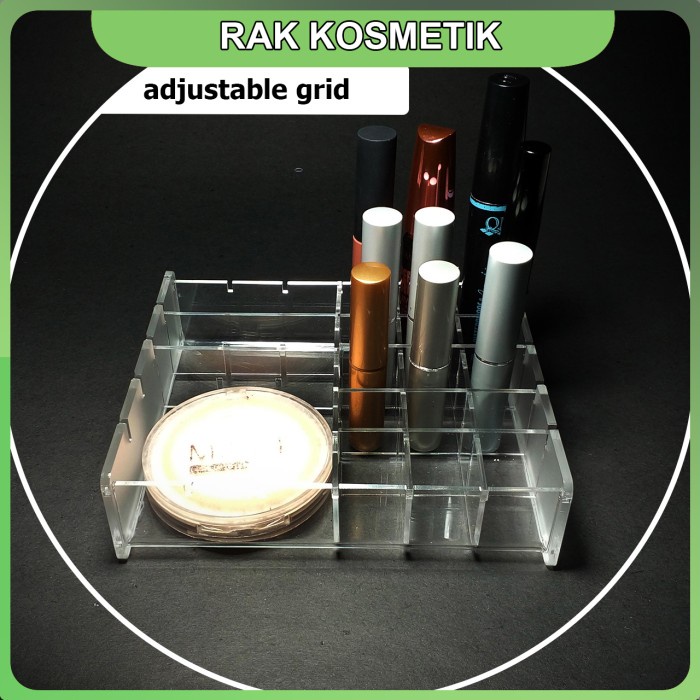 

Grosir Rak Kosmetik Multifungis Model Grid 30