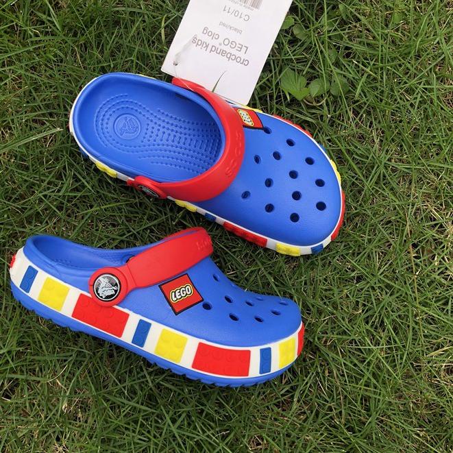 ➤ Crocs / Crocs anak / Crocs Lego / Sandal Crocs / Sandal Anak / Sandal Karet Anak / Crocs Kids Lego