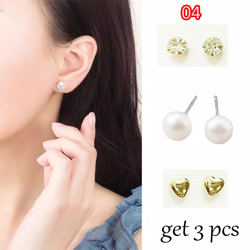 anting korea wanita kekinian aneka varian 406