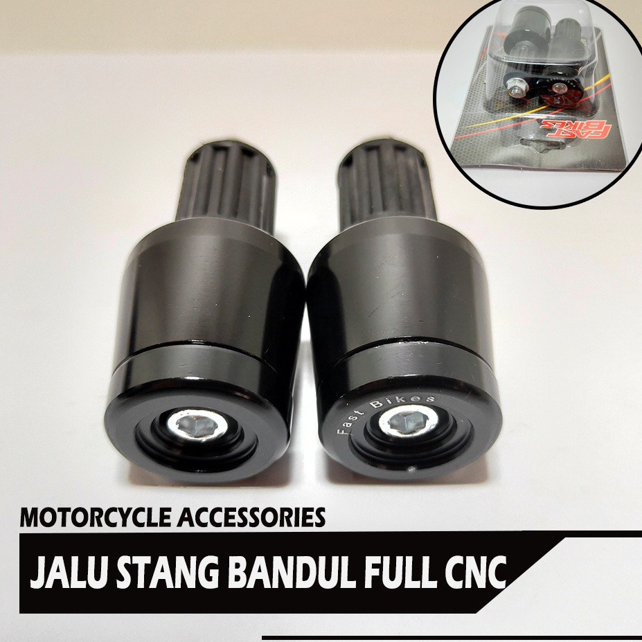 JALU STANG CNC/JALU HANDGRIP/JALU STANG FULL CNC 1SET (KIRI KANAN)JALU UJUNG STANG UNIVERSAL