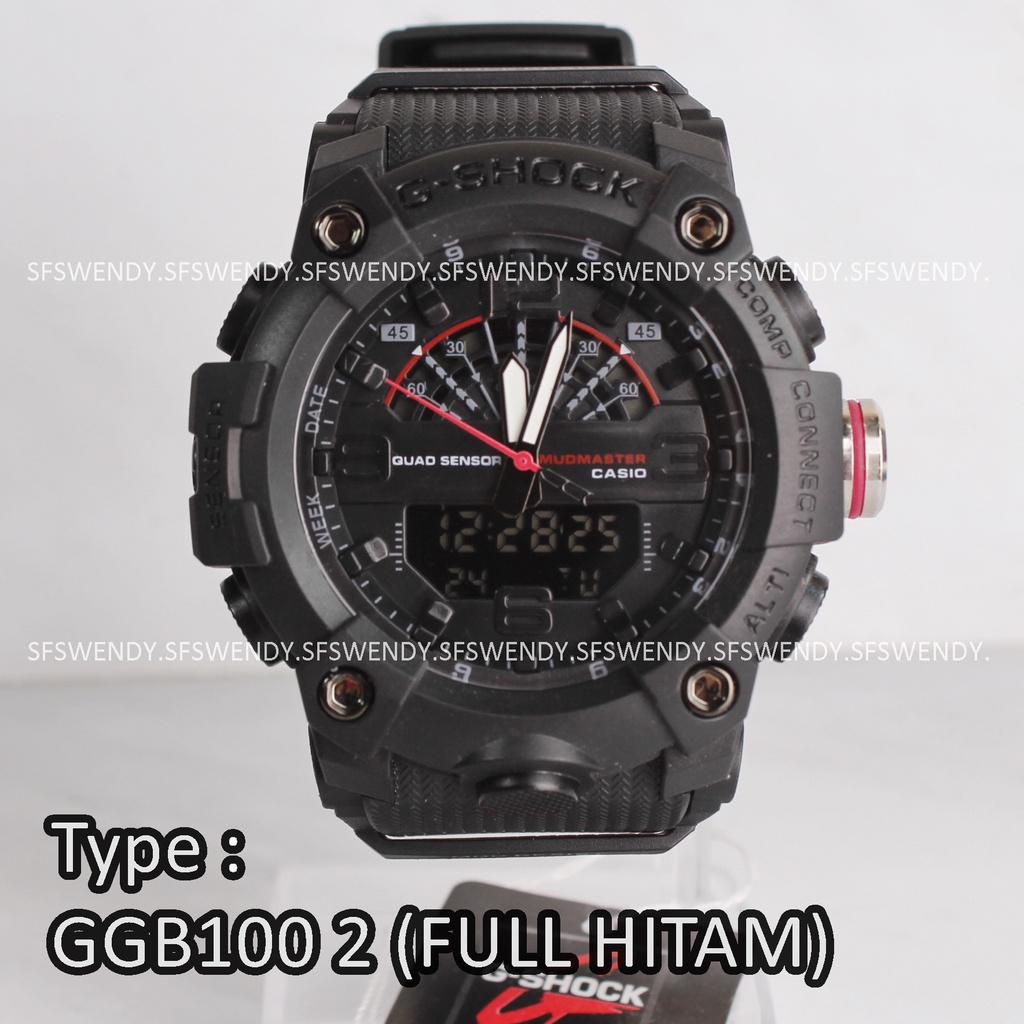 PRODUK TERLARIS ... G Shock GGB 100 Jam tangan digital pria dual time digital led analog anti air