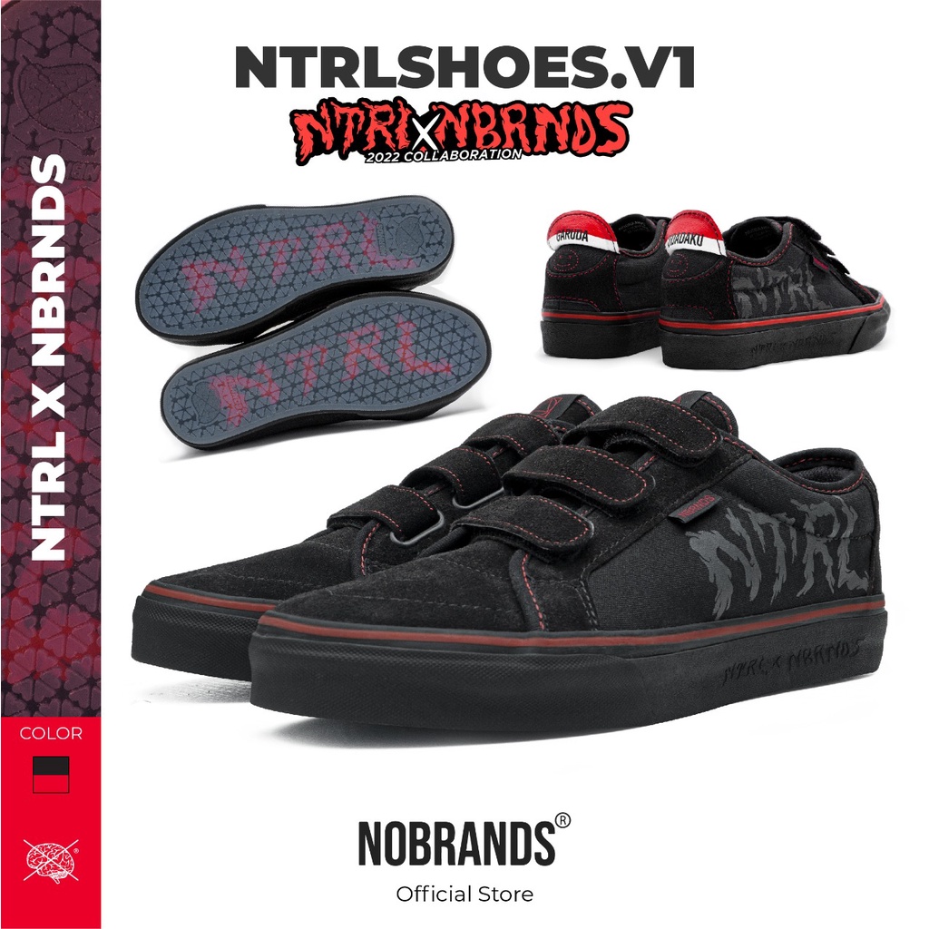 Nobrands Footwear X NTRL Shoes Sepatu NETRAL Pria Wanita