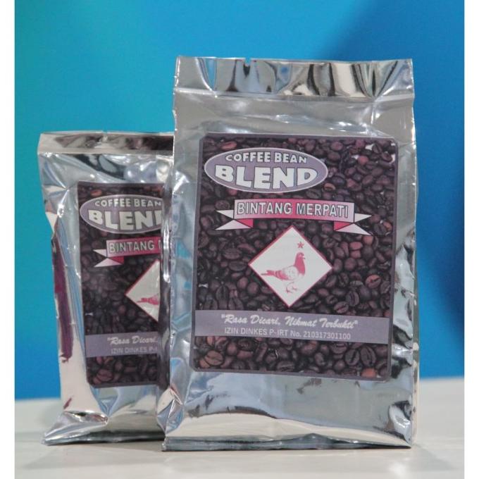 

[COD] KOPI BLEND 200GR KOPI BIJI BINTANG MERPATI ROBUSTA ARABICA 100% [COD]