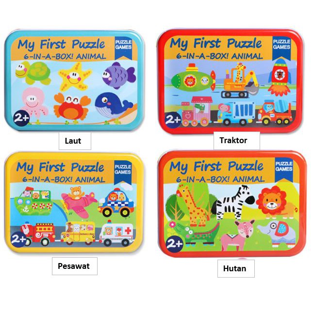 TweedyToys - Mainan Edukatif / Puzzle Kayu / Jigsaw Puzzle