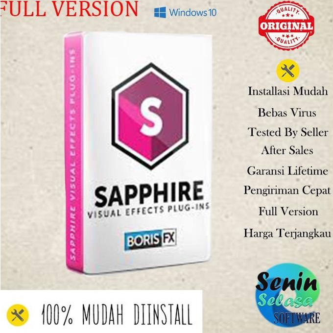 Plugin Premiere Pro, Vegas Pro & After Effects: Boris FX Sapphire 2020
