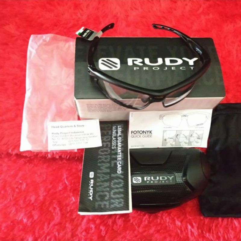kacamata Rudy project fotonya black matte ImpectX 2 black-kacamata Rudy project original-kecamata