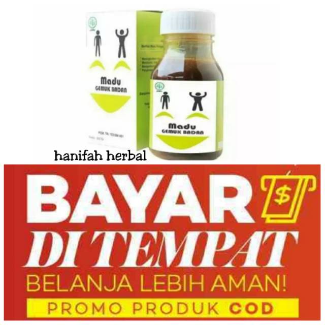 

Madu gemuk badan dewasa 350 gram