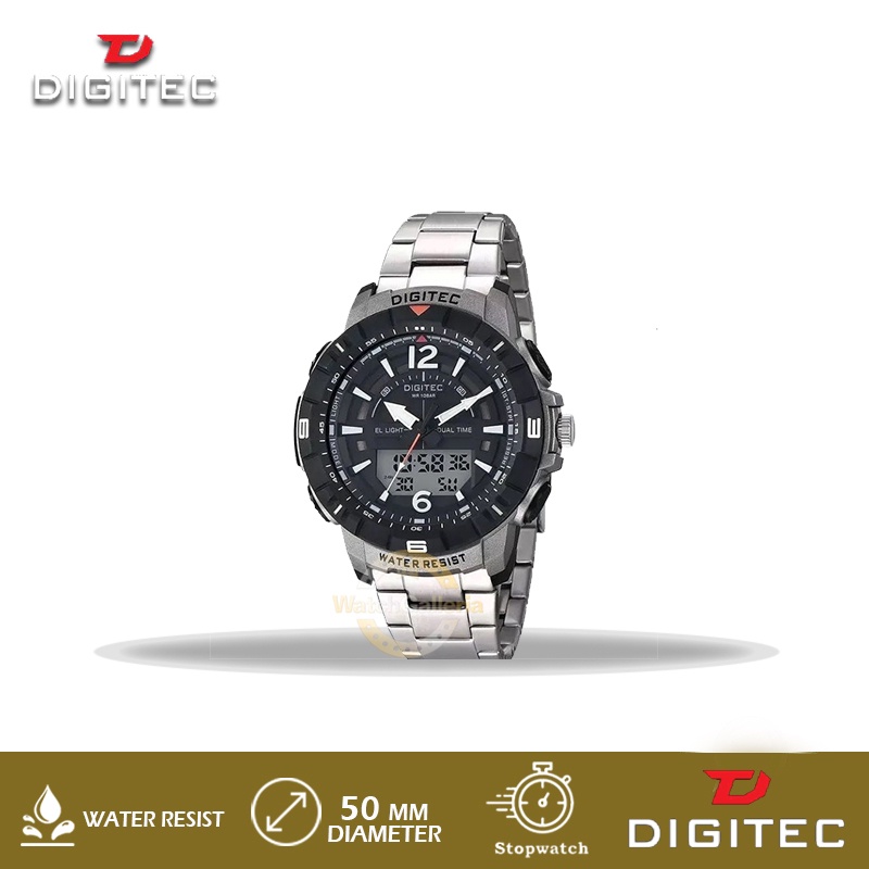 Jam Tangan Pria Digitec DA-2131R SS-4W / DA 2131R