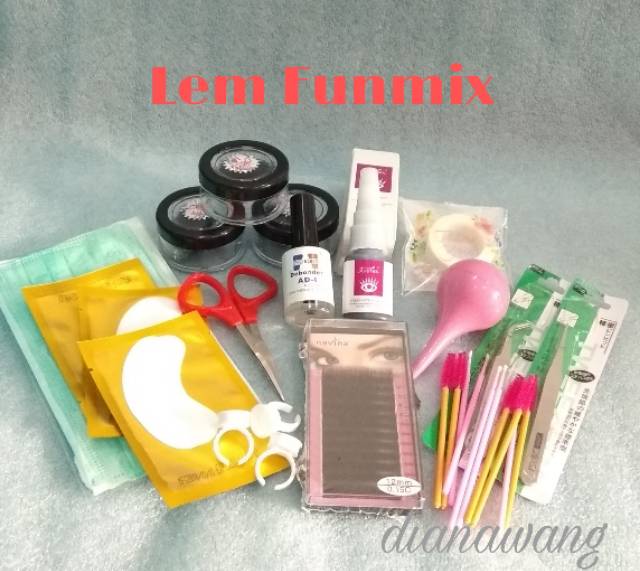 Paket Eyelash Extension/ Bulu mata tanam / Eyelash Extension