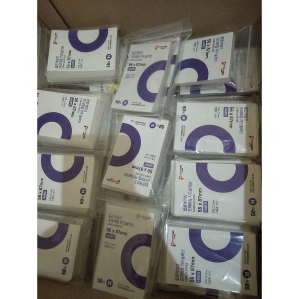 [READY STOCK] POPCORN SLEEVE 56 mm x 87 mm