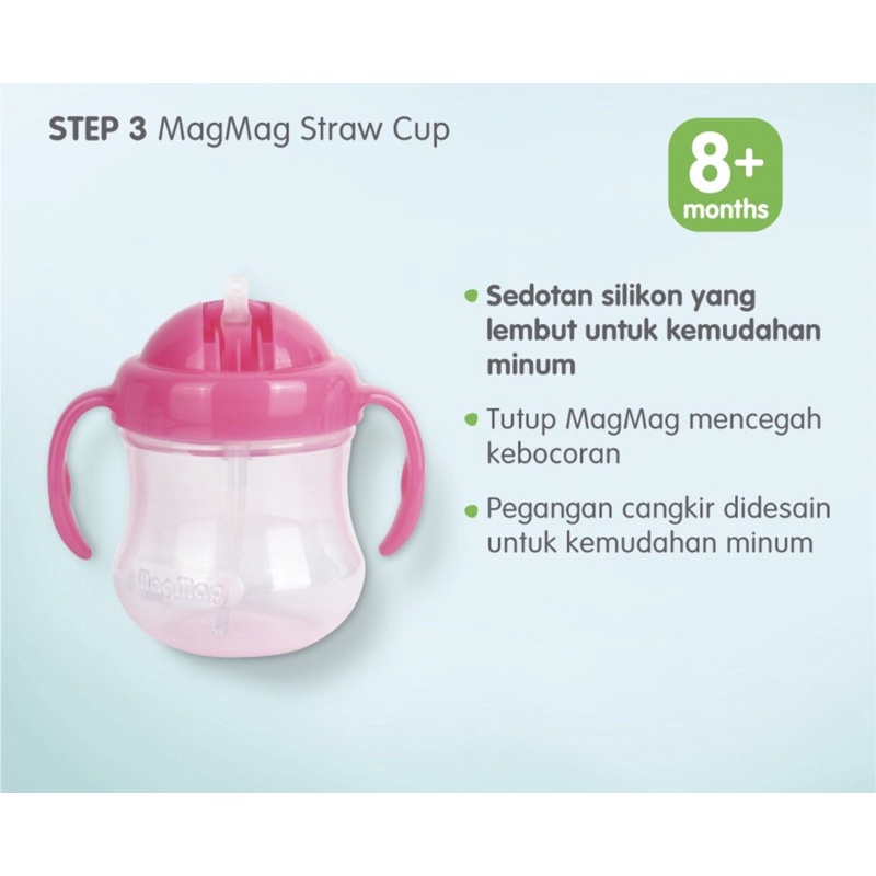 Pigeon magmag straw cup