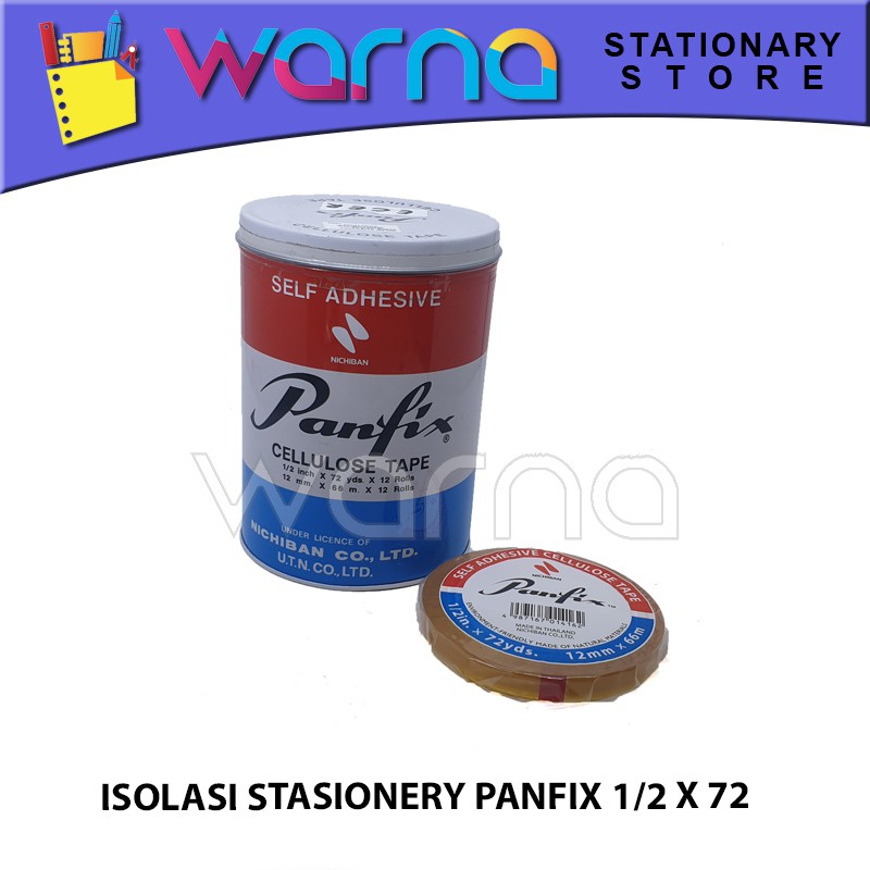 

ISOLASI STASIONERY PANFIX 1/2 X 72