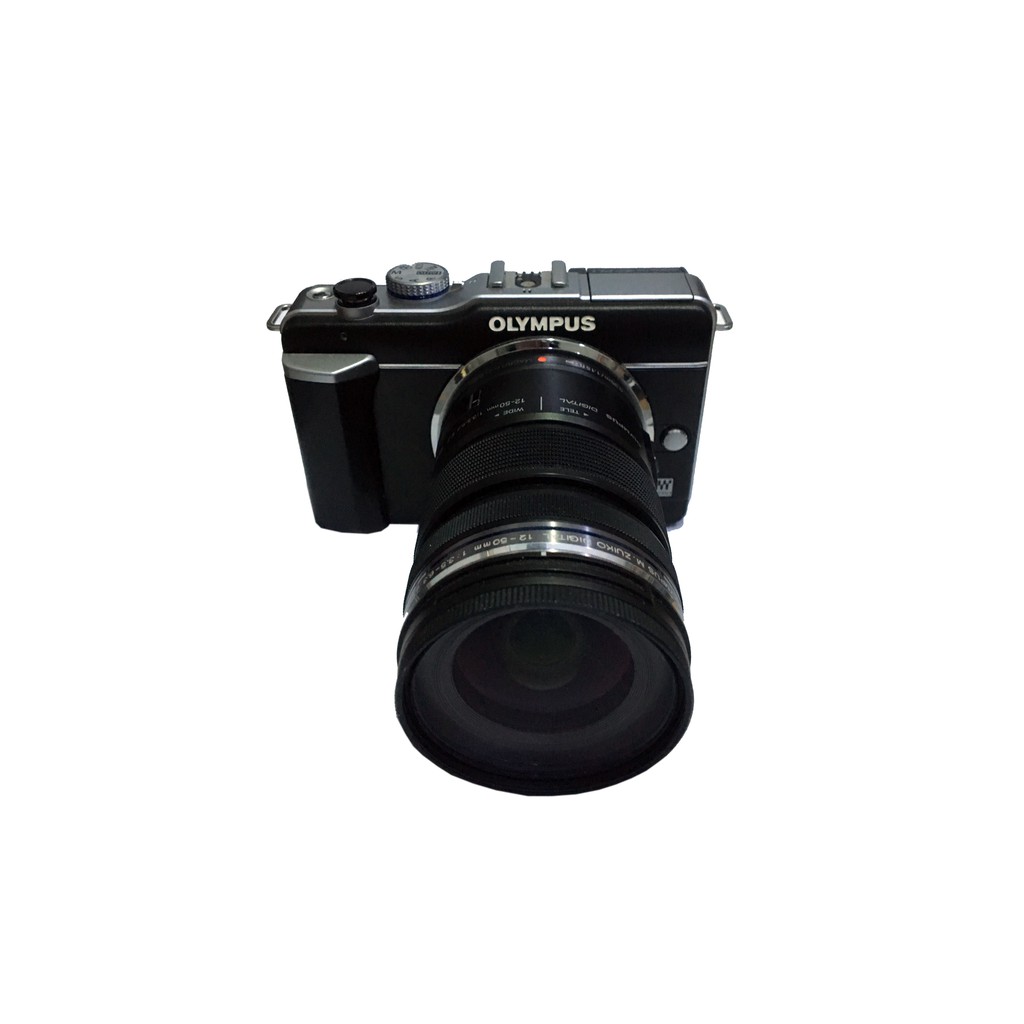 Olympus Pen E-PL1 Kit 12-50mm Bekas - Lensa Bermasalah