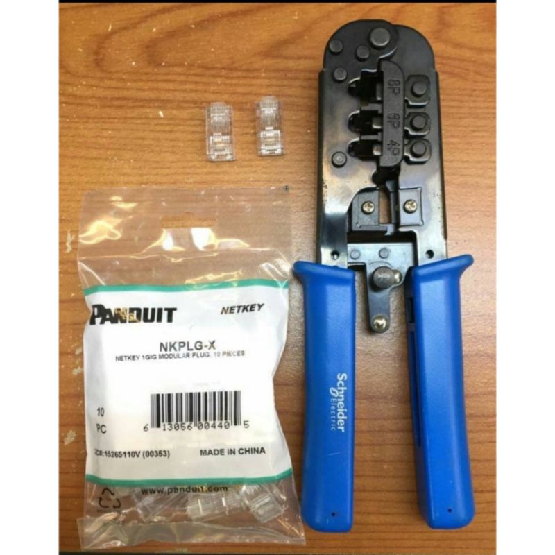 Jasa rakit / crimping kabel utp / lan