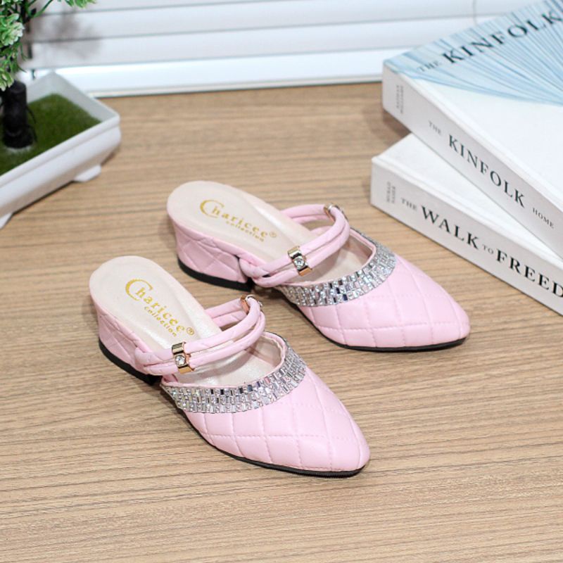 Sepatu Sandal Pesta Anak Perempuan Chenel Diamond Bella