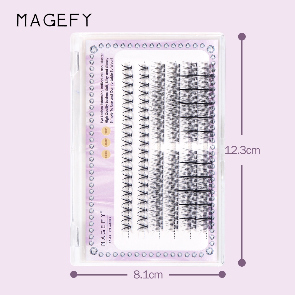 MAGEFY Fake Eyelashes Bulu Mata Palsu Festive Beauty Setan Kecil 7290