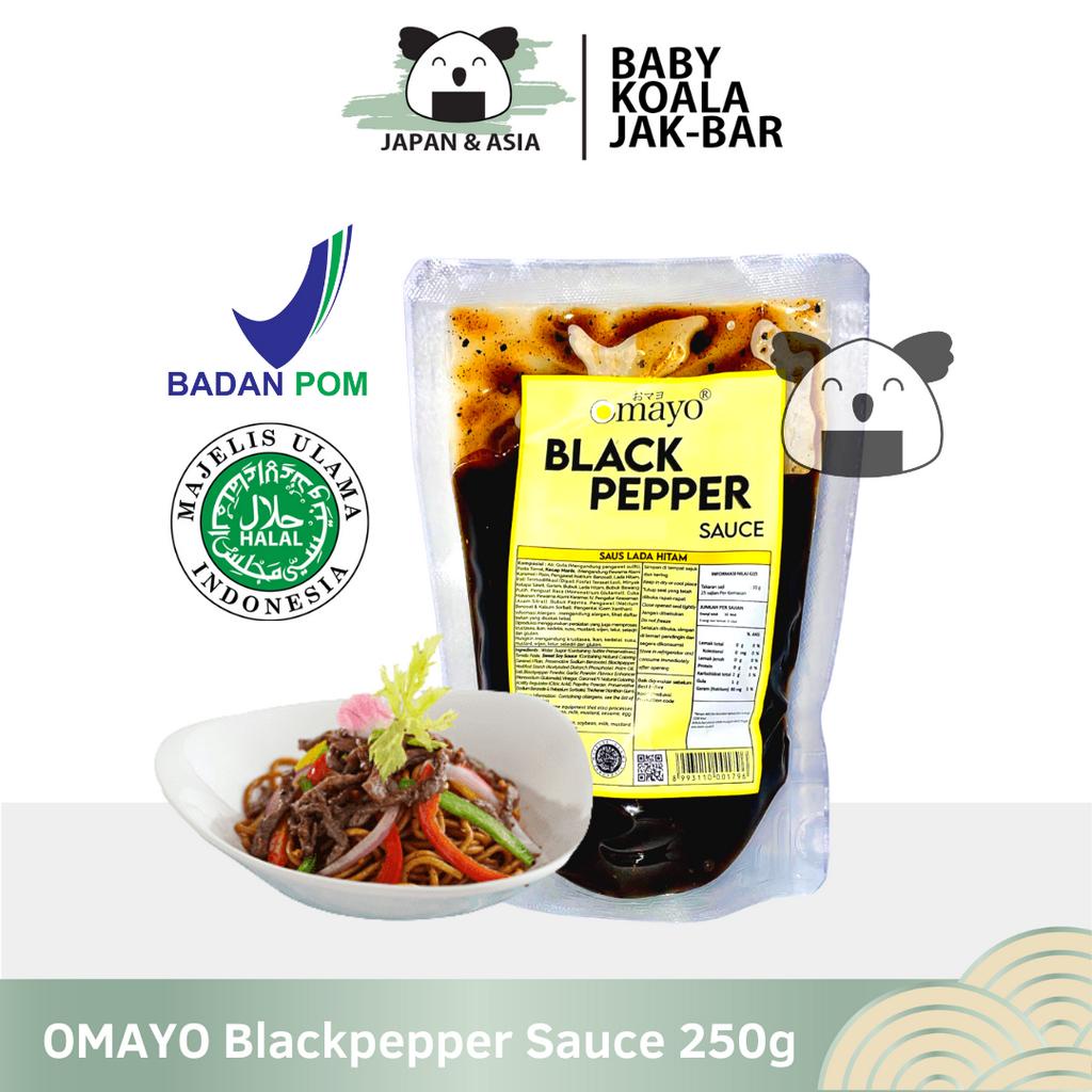 

OMAYO Blackpepper Sauce 250 g Halal | Saus Lada Hitam | Blackpepper