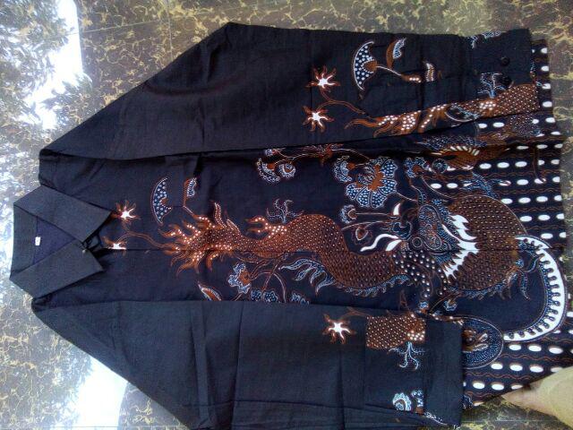 Janitra Kemeja Batik Pria Lengan Panjang Batik Pria Lengan Panjang Kemeja Batik Pria By Kanaya