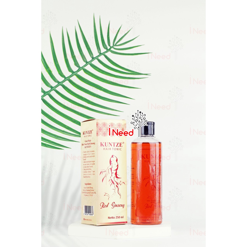 (INEED) KUNTZE Red Gingseng Hair Tonic BPOM