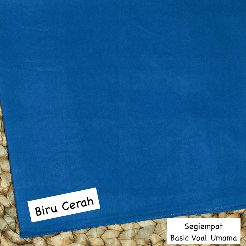 Hijab Basic Voal Umama Part 1-PREMIUM-BIRU CERAH