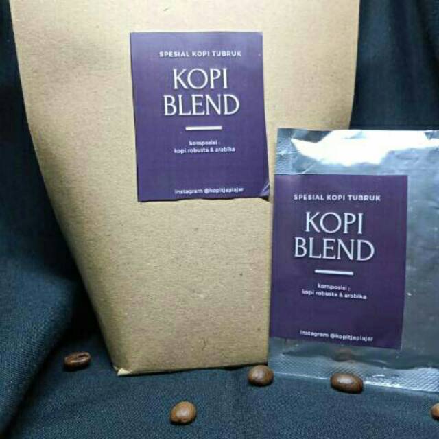 

Kopi tubruk blend