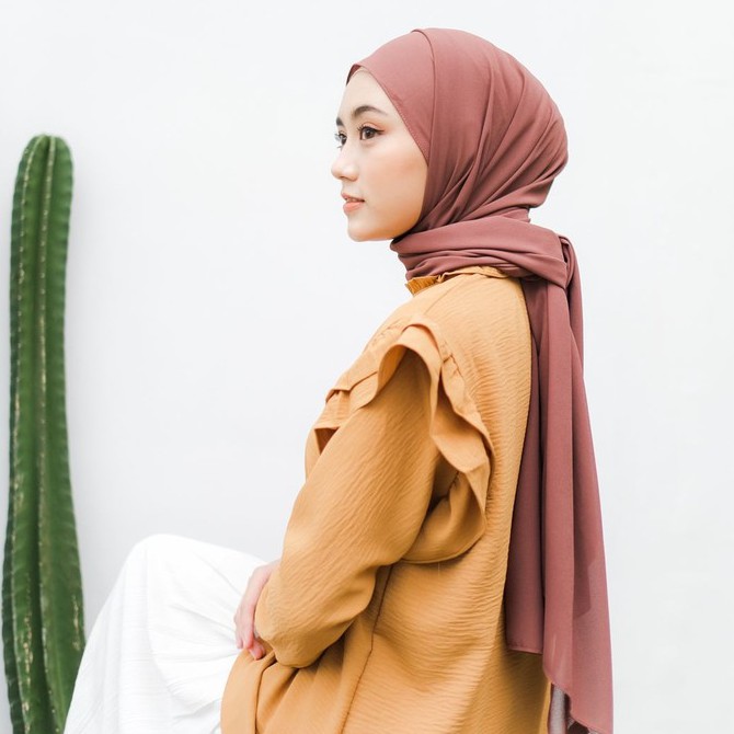 Nadiraa Hijab Rania Shawl | Pashmina Ceruty Jumbo 200x75