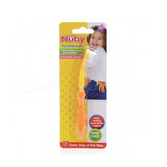 NUBY - Toothbrush with Bristle - Sikat Gigi Anak Bayi Nuby