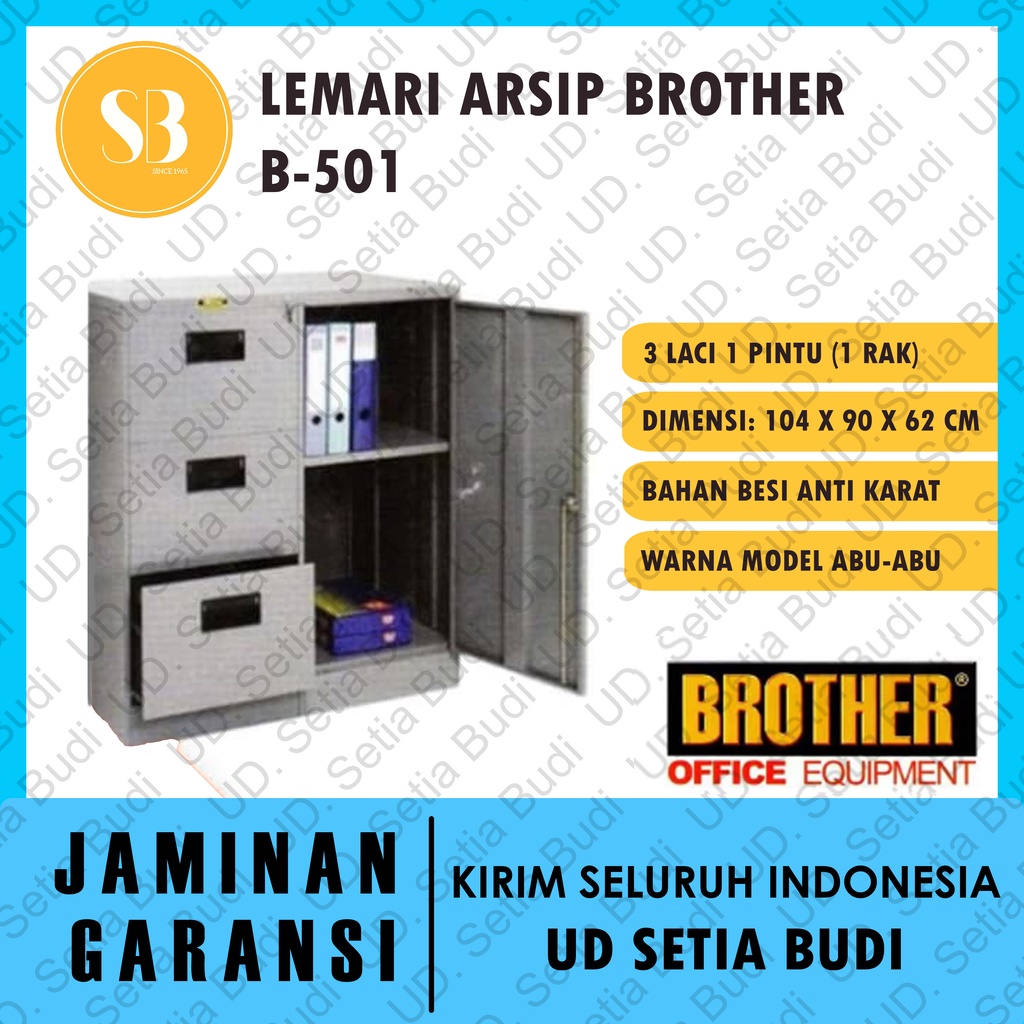 Filing Cabinet Lemari Arsip Brother B-501