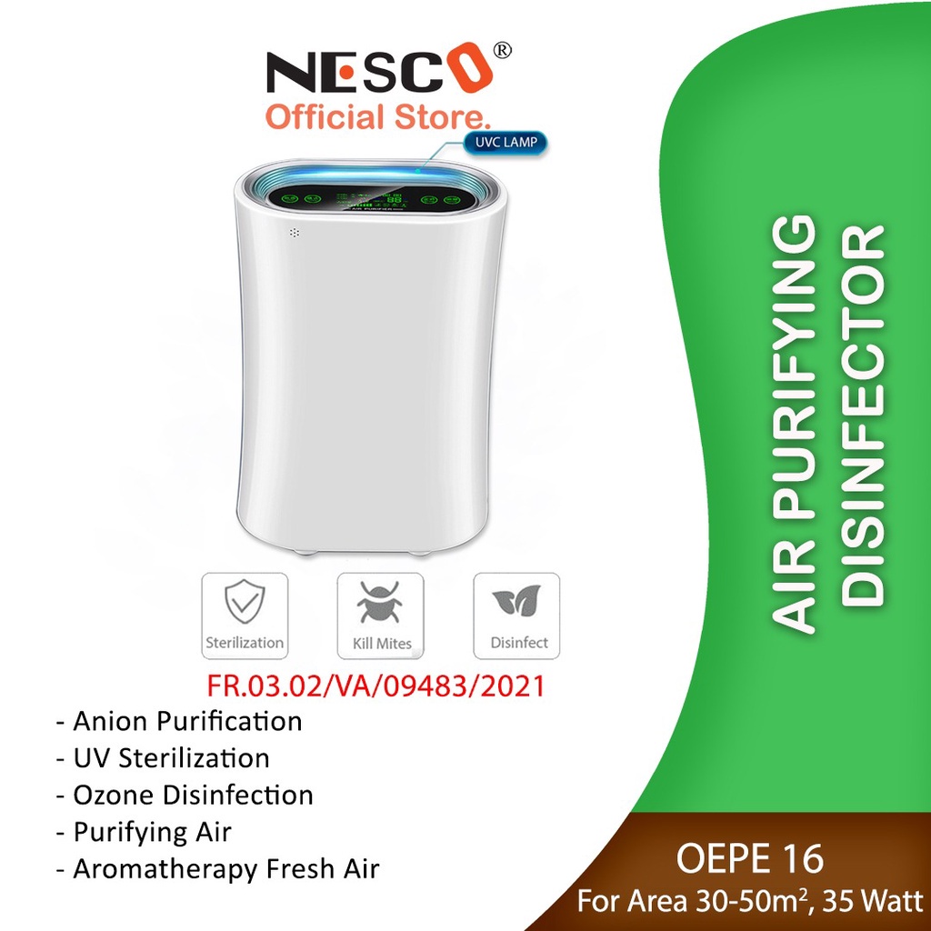 Air Purifying Disinfector, OEPE-16, 35W