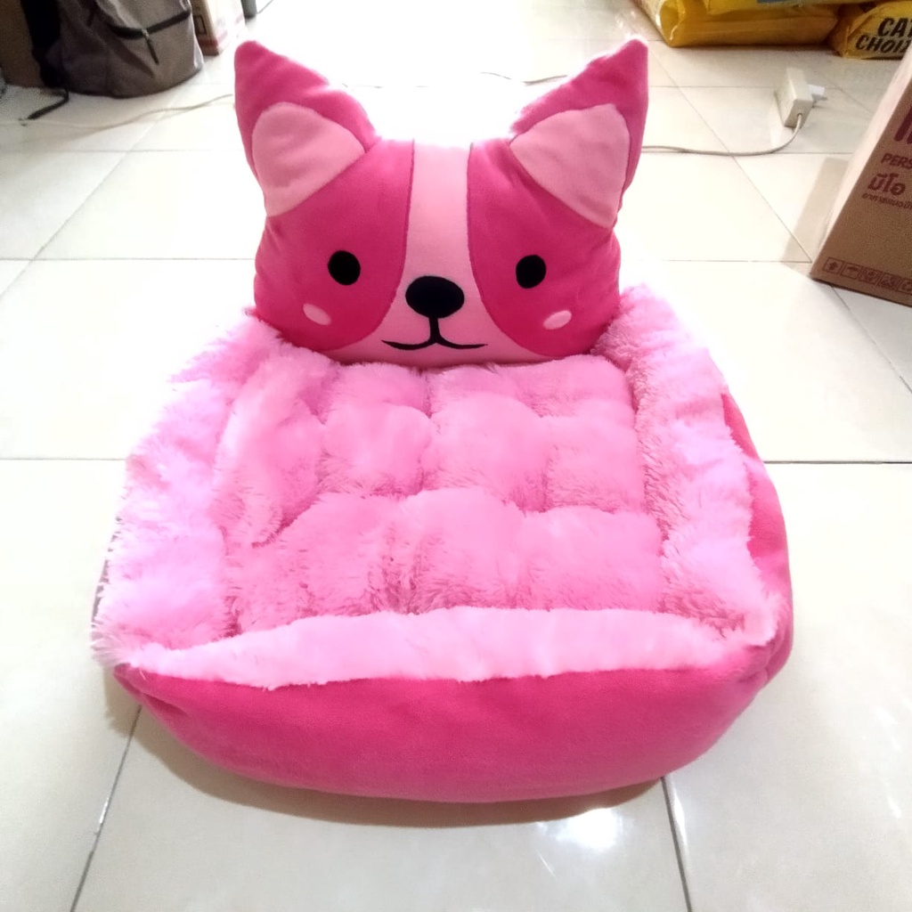 Kasur Kucing dan anjing CUDDLY BED ukuran Medium M