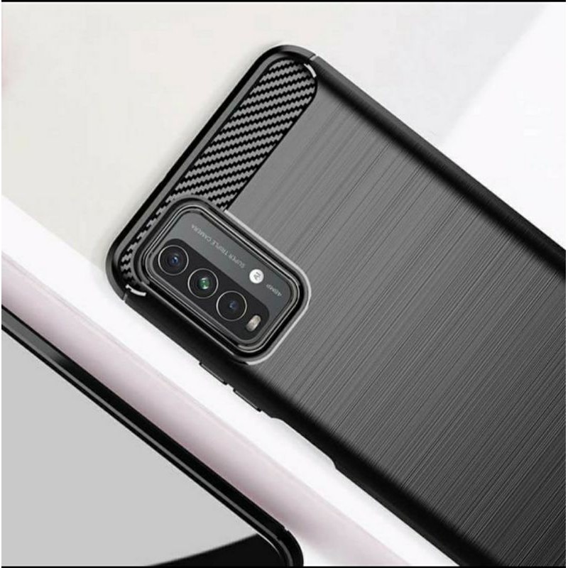 XIAOMI REDMI 9T SOFT CASE BRUSHED CARBON