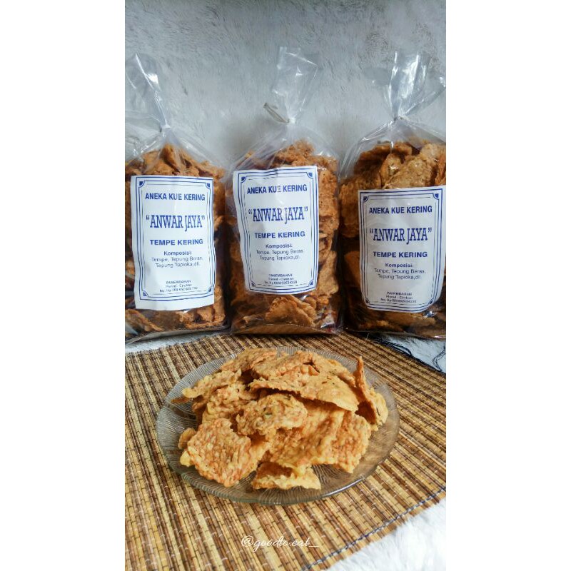 

Keripik Tempe by Mimik Kemasan 1Kg