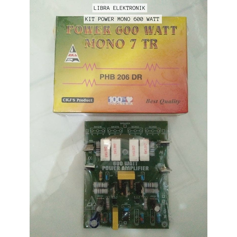 Kit Power Mono 600 Watt CKJ