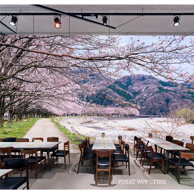 3D WALLPAPER CUSTOM WALLBCustom, toko wallpaper dinding Terdekat Kota Bekasi, Wallpaper Tempat Makan