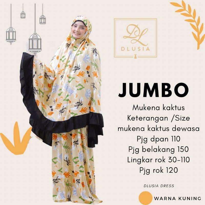 Mukena Kaktus Jumbo by dlusia