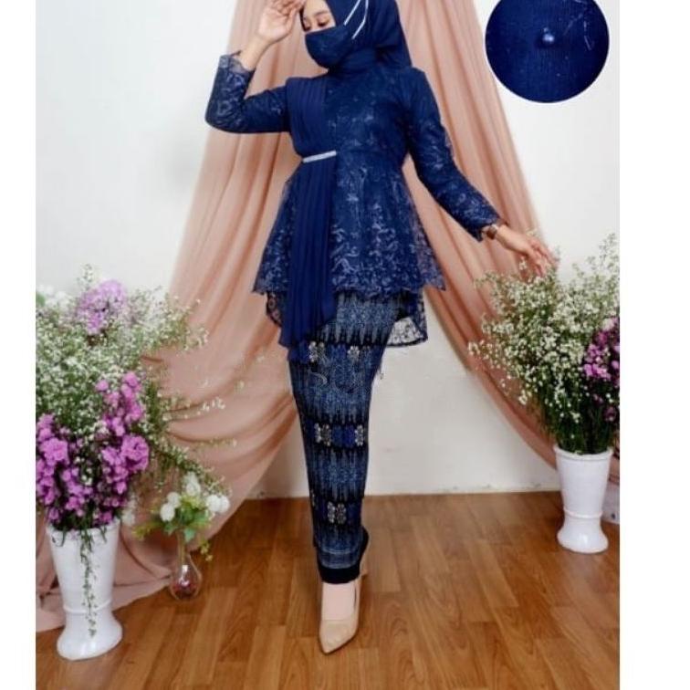 Langsung Beliii.. BAJU BATIK COUPLE / COUPLE SARIMBIT / COUPLE KEBAYA BROKAT TUNIK SET KEMEJA BATIK 