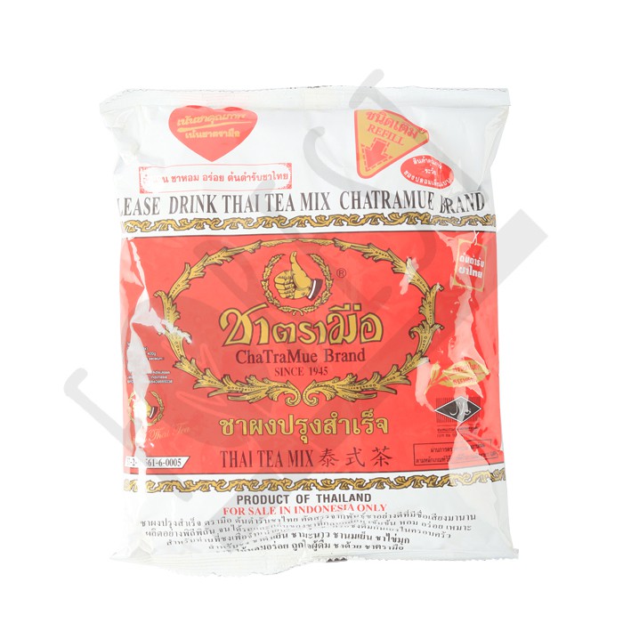 CHATRAMUE THAITEA ORIGINAL BPOM 400 Gr - Forest Bubble Drink