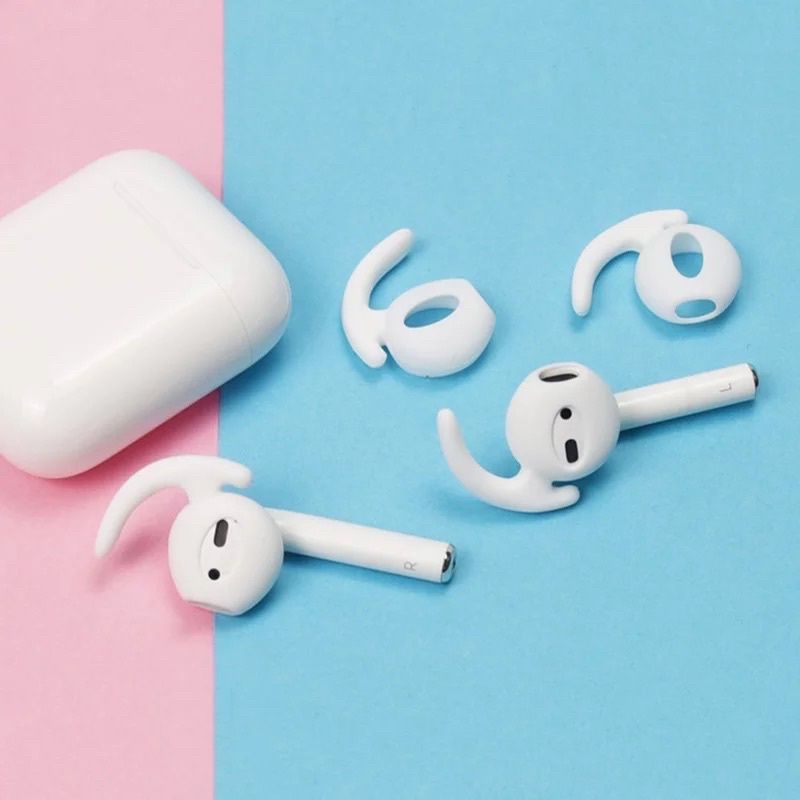 AirPods Gantungan Telinga Anti Lost Drop EarPods Soft Silicon Antislip