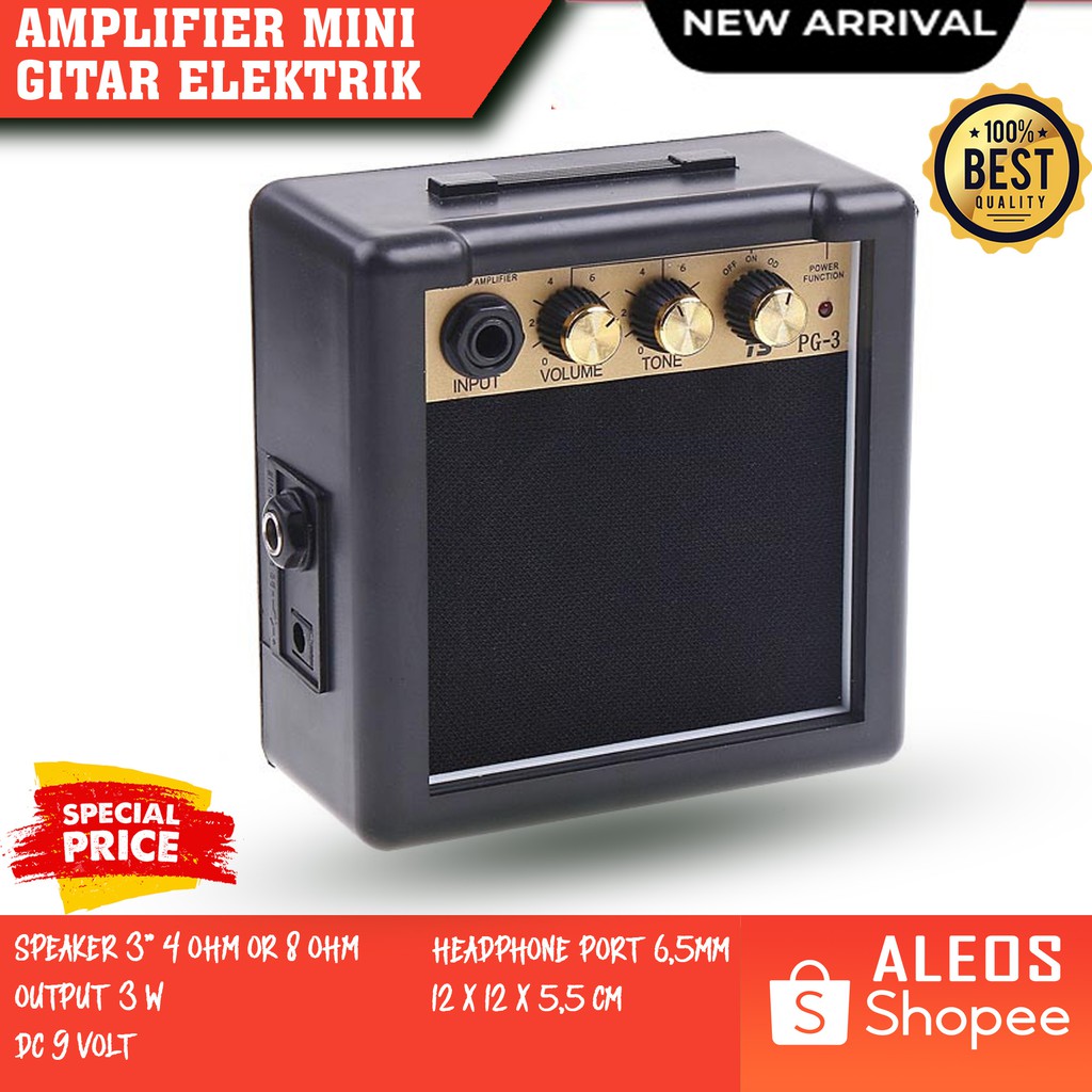 Amplifier Mini Gitar Listrik Gitar Klasik