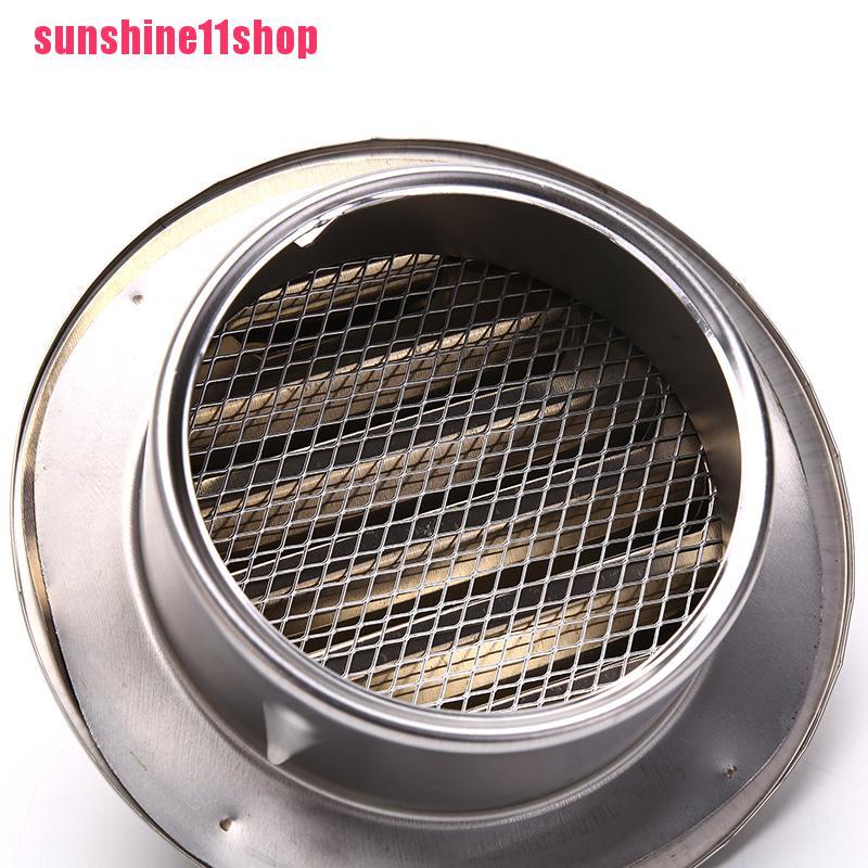 1 Pc Ventilasi Udara Dinding Langit-Langit Bahan Stainless Steel