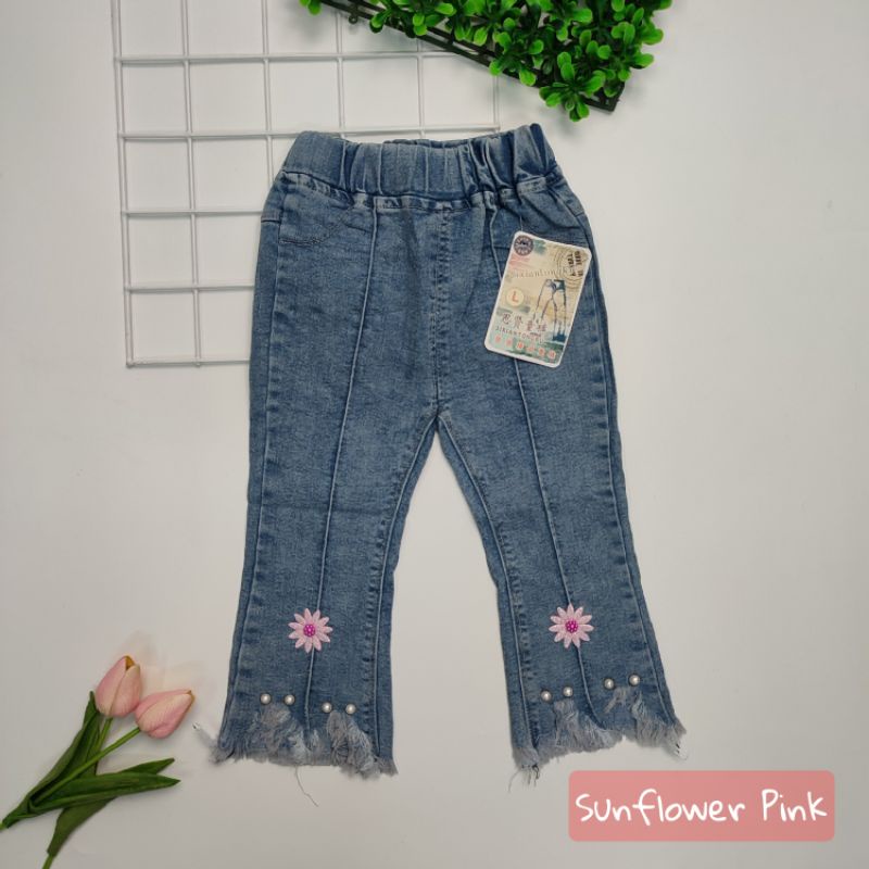 Celana Jeans Anak Perempuan Import Premium 1-5 Tahun