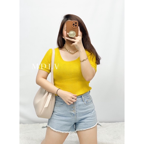 MDLV ~ Top Tokyo Rajut Atasan Blouse Rajut