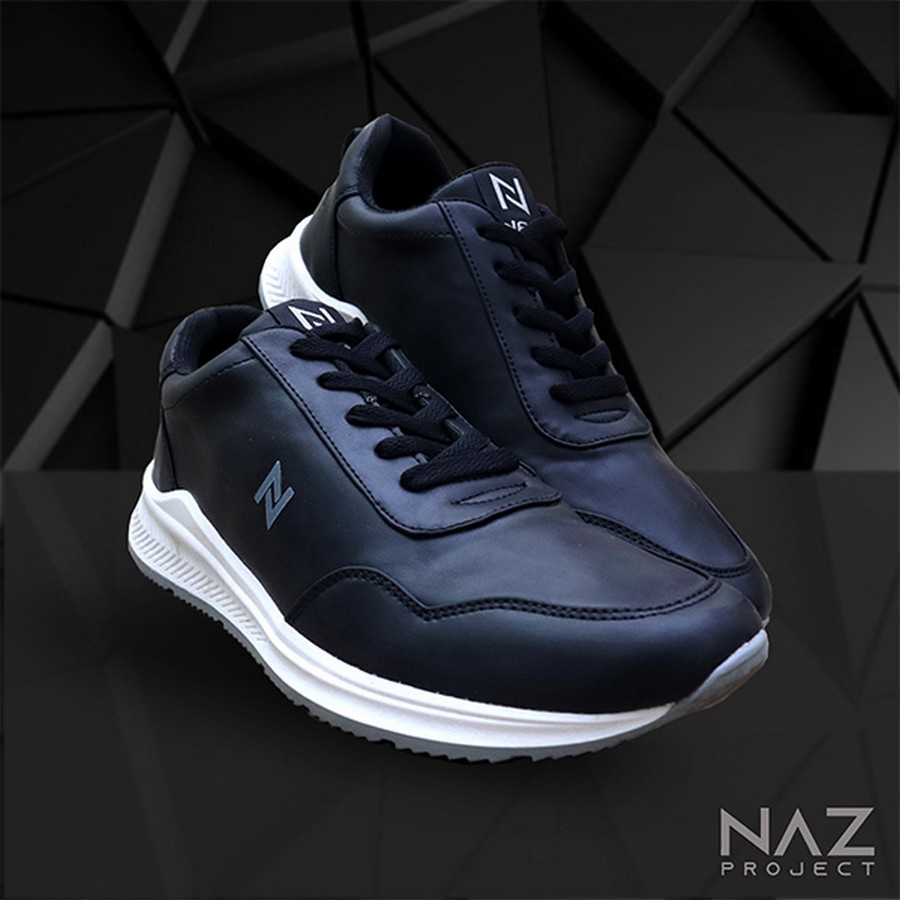 Sepatu Sneakers Sport Putih Pria Cowok Casual DICKSON NAZ Amron Store