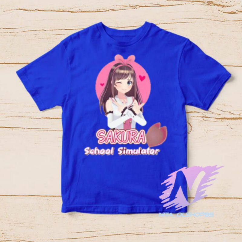 kaos sakura school simulator love terbaru kaos anak