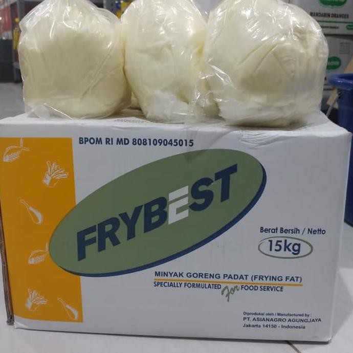 

Minyak Goreng Padat/Beku Frybest kemasan 1kg