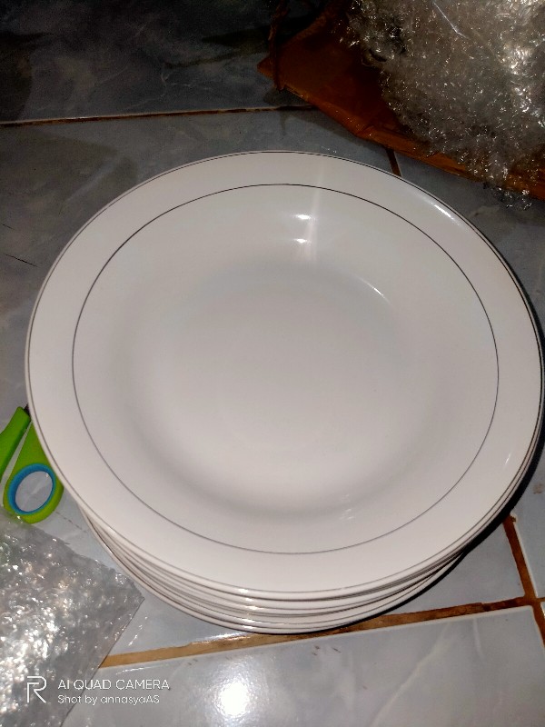 1 Pc Mangkok Saji Kaca Bening Polos Ukuran 5,5 Inch