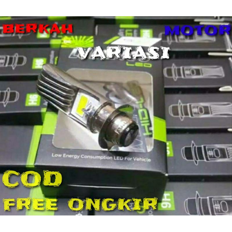 Lampu Depan Led Luminos Ac Dc Bohlam Led Luminos H6 Motor Bebek Metik