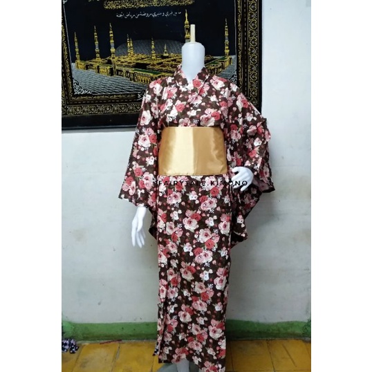Kimono Jepang Yukata Perempuan Dewasa
