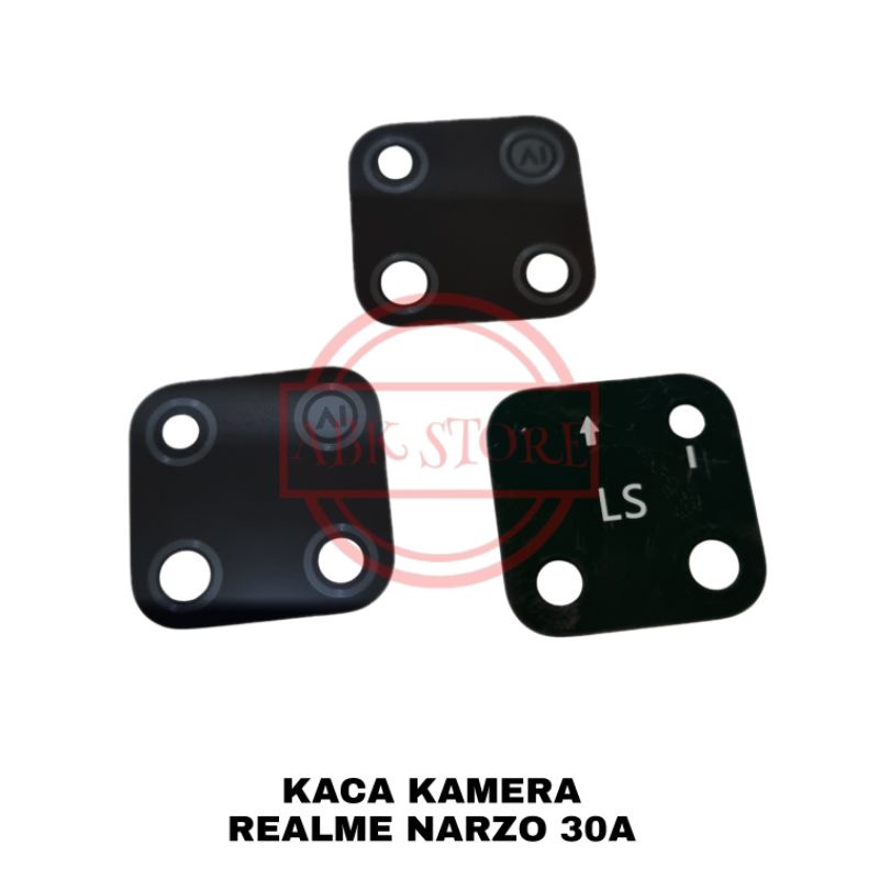 LENSA CAMERA | KACA KAMERA BELAKANG REALME NARZO 30A ORIGINAL